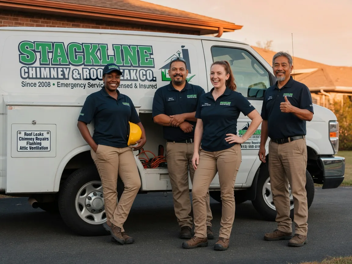 Chimney flashing repair company in Laton, CA